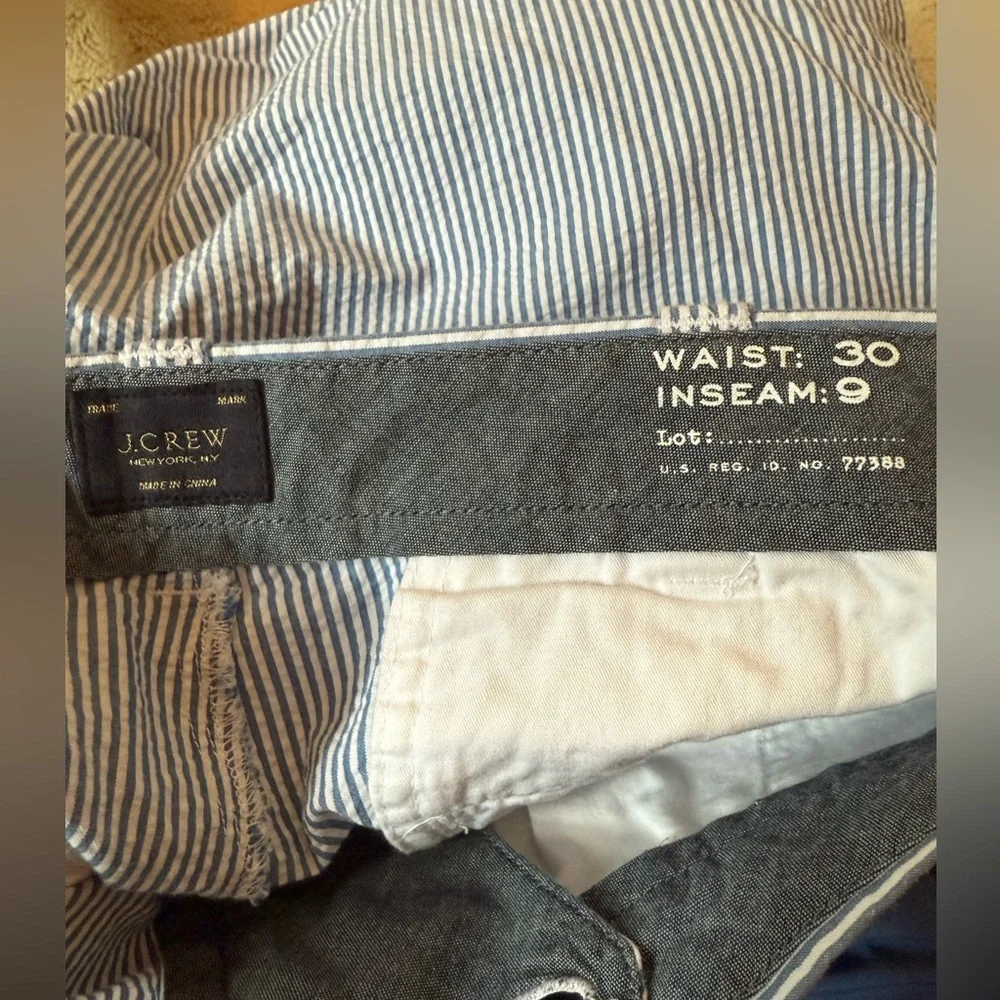 Men's J.Crew Seersucker Shorts